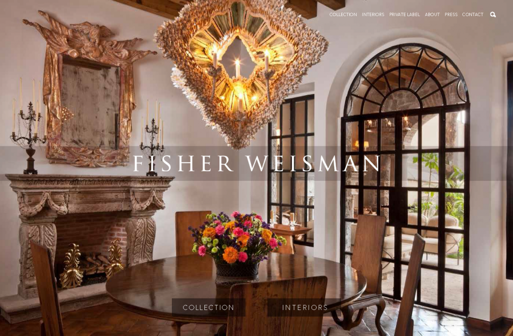 Fisher Weisman homepage
