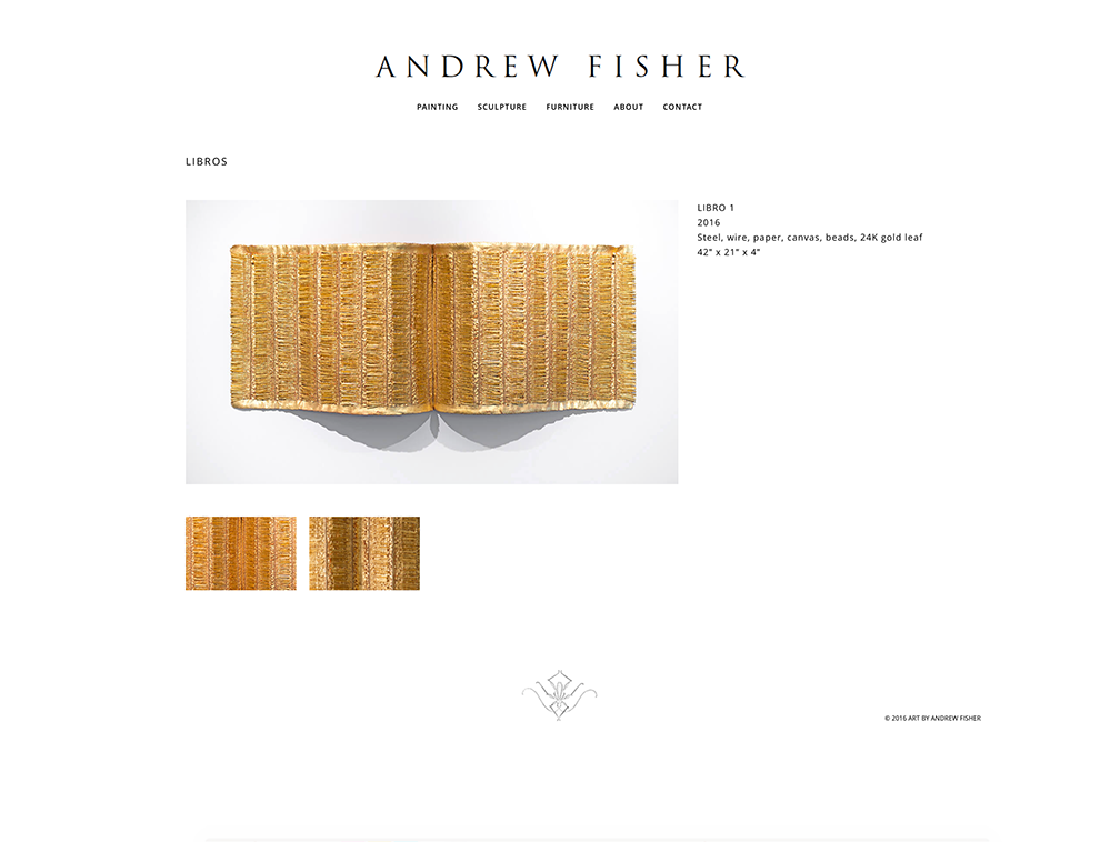 Andrew Fisher Sculpture-Libro-1