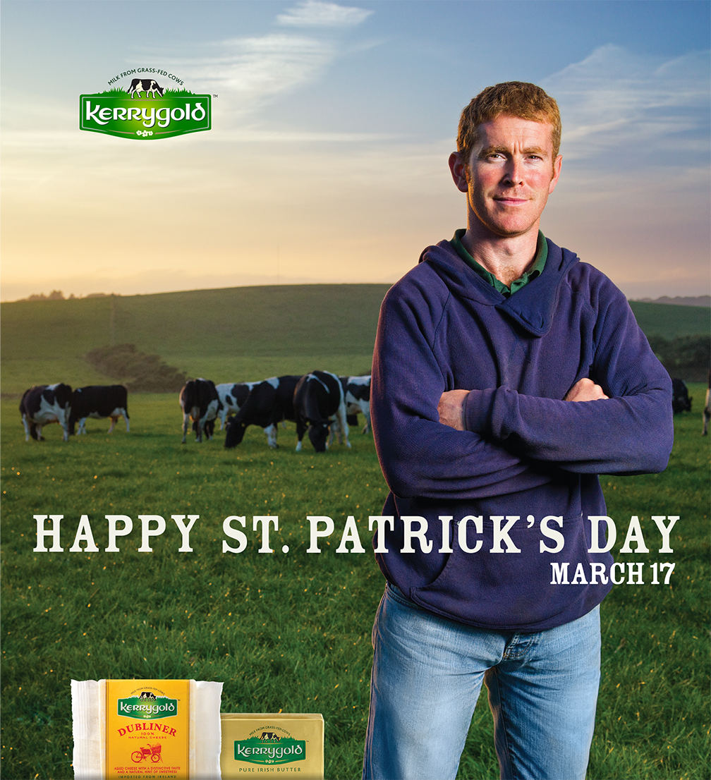 Kerrygold's St. Patrick's Day in-store promotional campaign for grocers nationwide