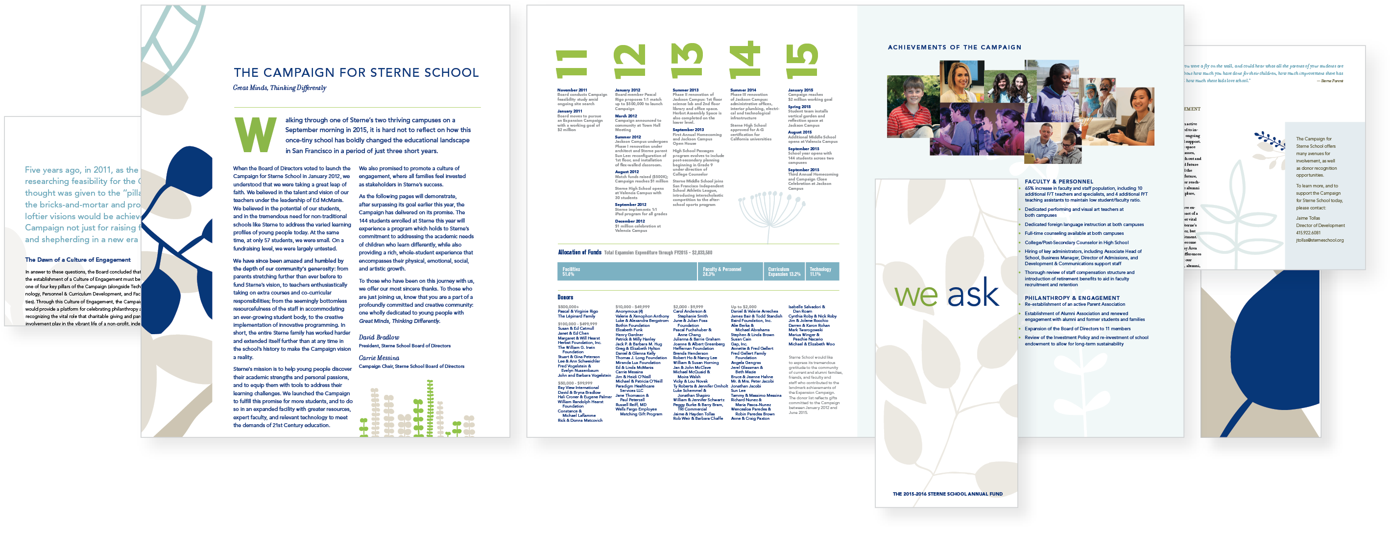 Sterne School Annual Report & Annual Fund